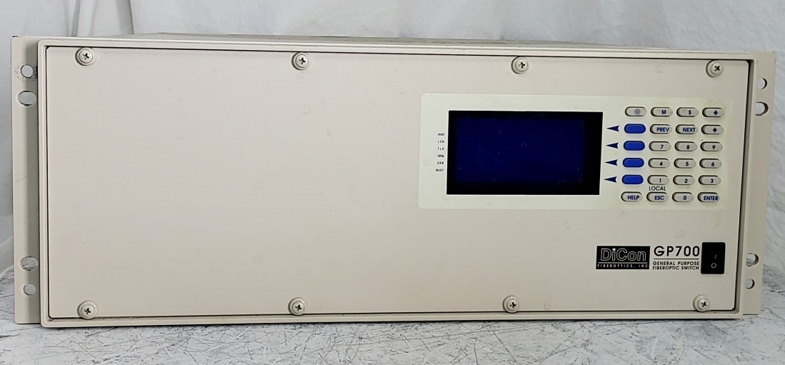 DiCon GP700 General Purpose Fiberoptic Switch SEE NOTES