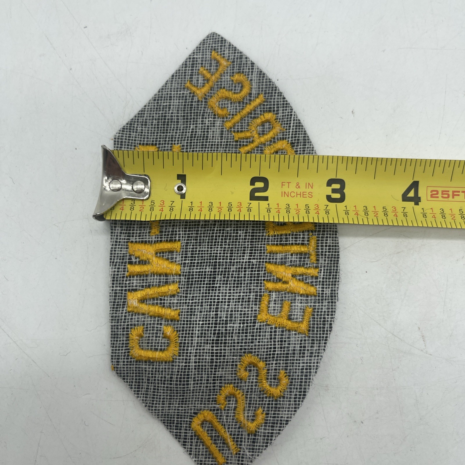 Vintage U.S. Navy USS Enterprise CVN-65Naval Ship Patch Cap Shoulder Patch 6”x3”