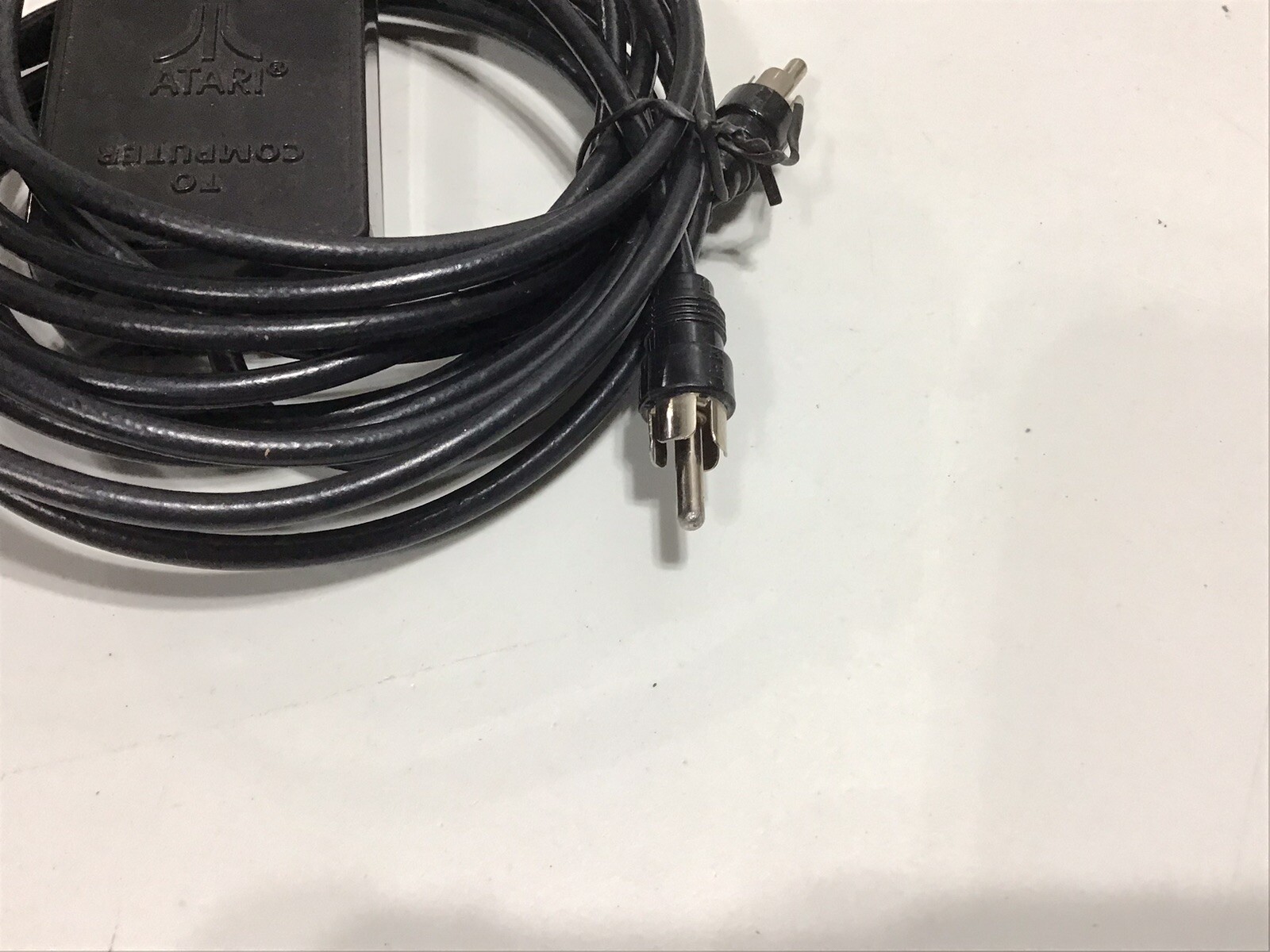 Atari RCA Video Coaxial Cable To Computer Cord Adapter Vintage