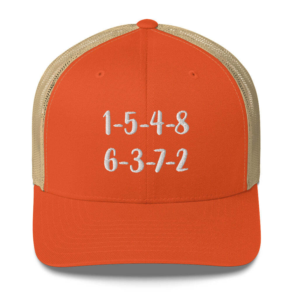 Trucker Cap - Ford Flathead V8 Firing Order