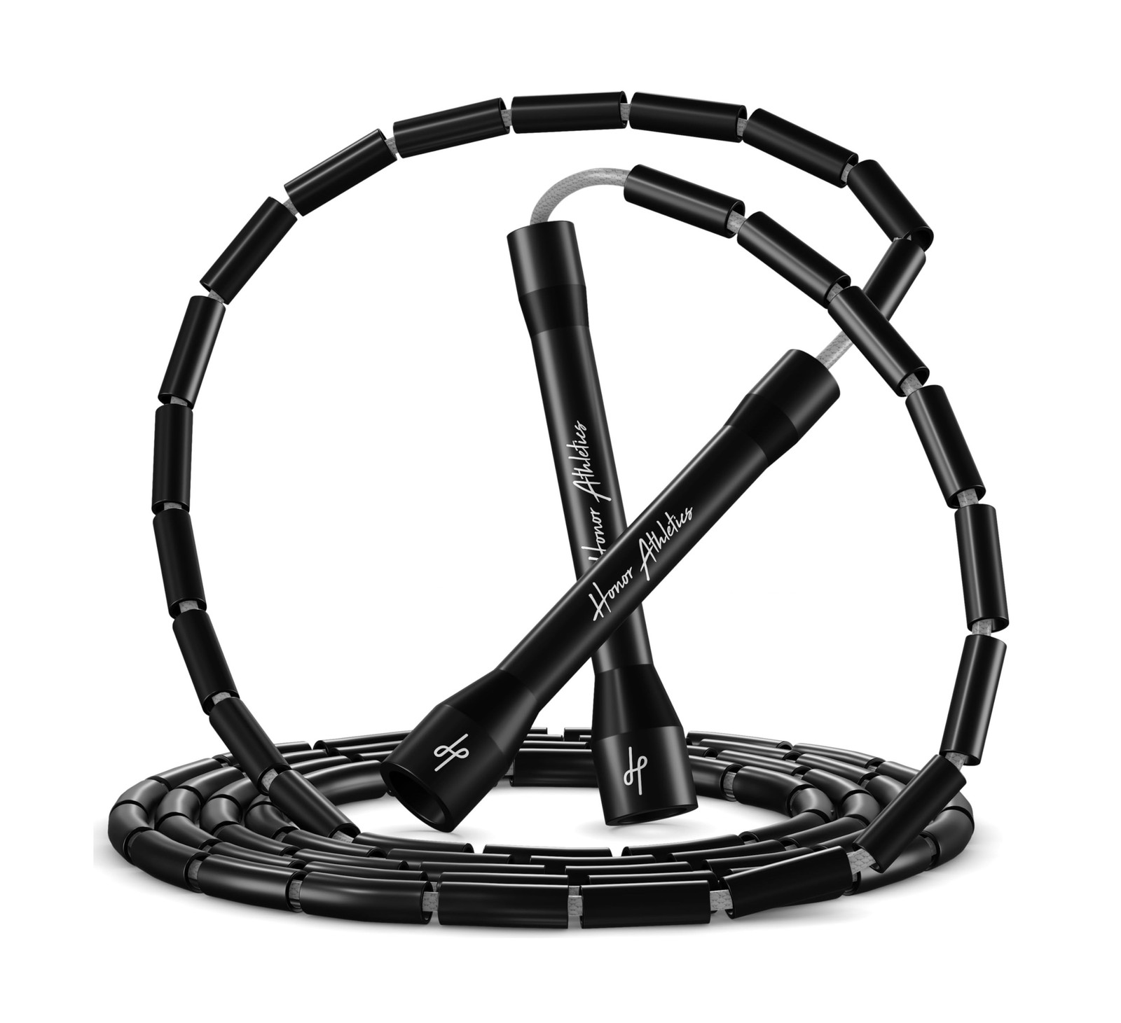 Honor Athletics 2.0 Beaded Jump Rope - Adjustable with Unbreakable Handles & ...