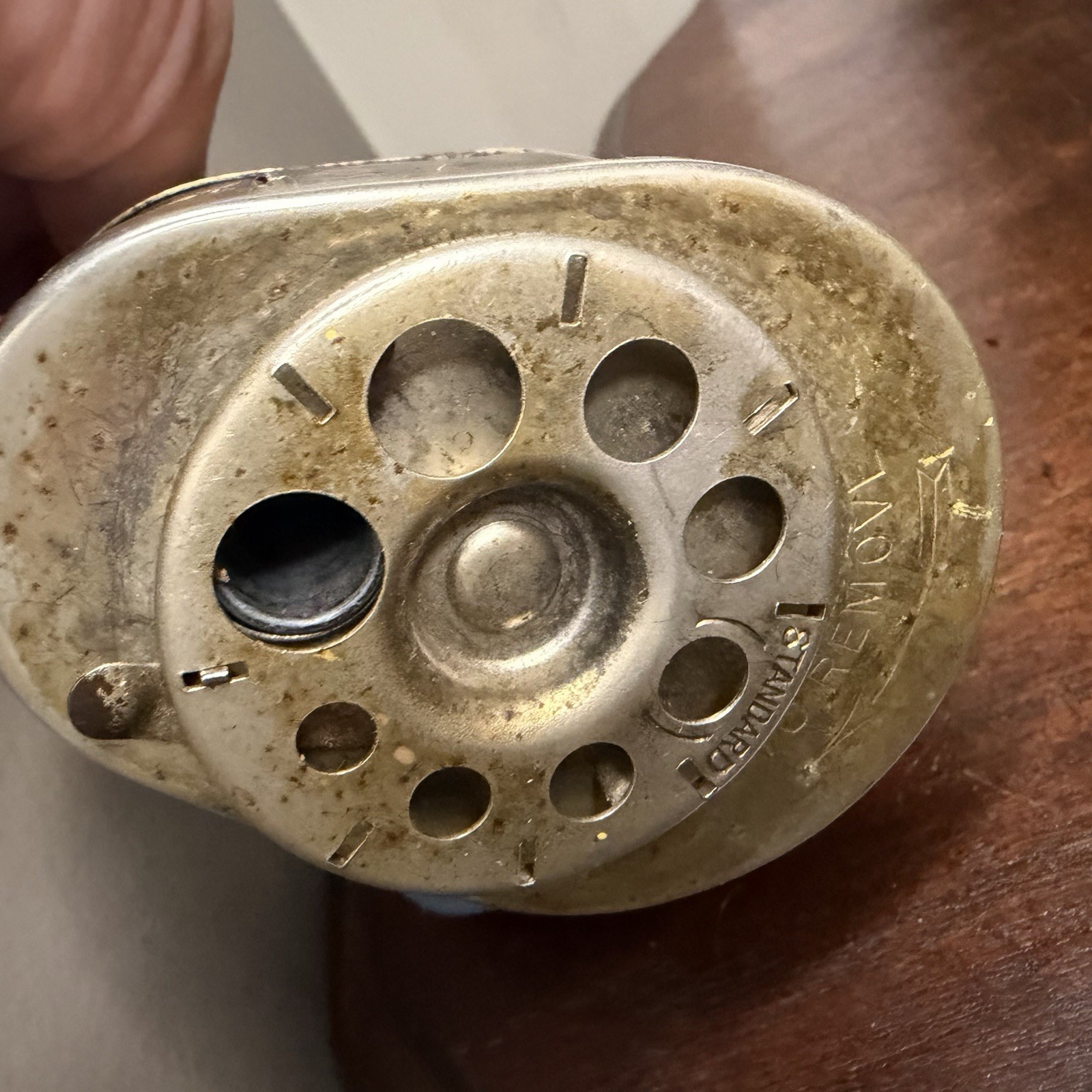Vintage Boston Model KS Pencil Sharpener 1930's Table Mount