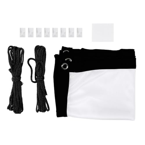 120 inch Projector Screen, 16:9 Foldable Portable Projection Screen, Non
