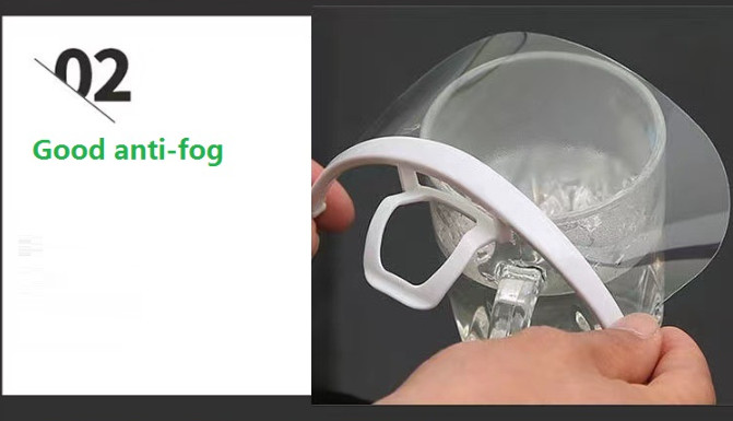 10-Pack Ultra Clear Protective Full Face Masks
