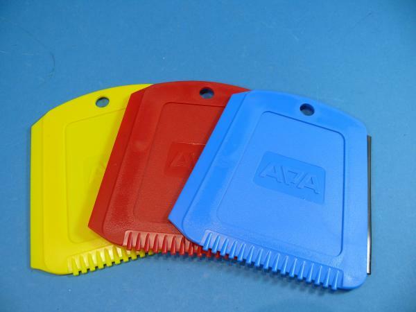 FMW APA Trapezoid Ice Scraper With Glass Wiper Brush Car NEW