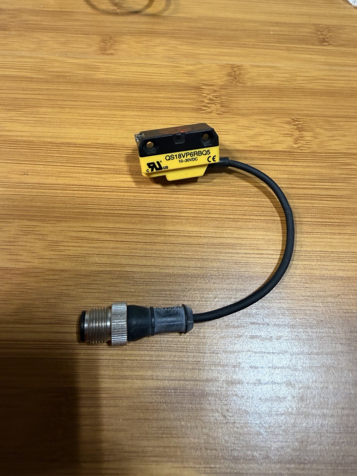 BRAND NEW BANNER Sensor QS18VP6RBQ5 10-30VDC