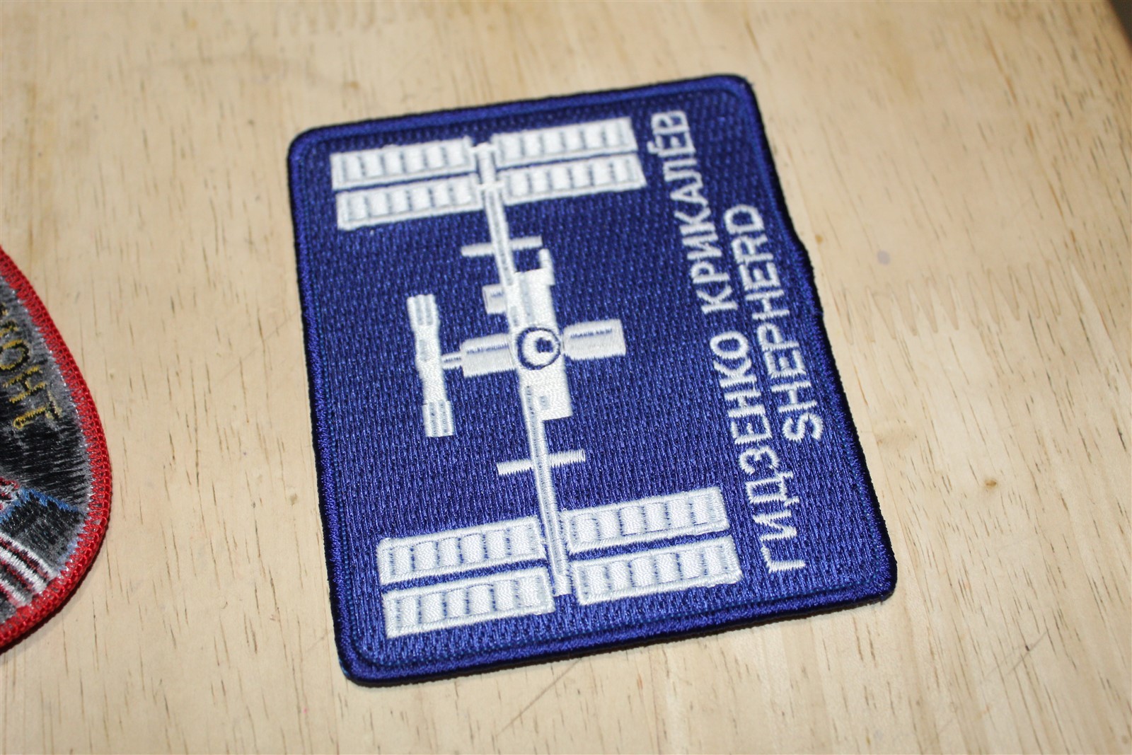 ISS SHEPHERD ET AL. MISSION PATCH UNUSED INTERNATIONAL SPACE STATION