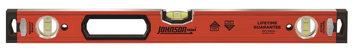 Johnson 9850-2400 24 In. Heavy Duty Aluminum Level