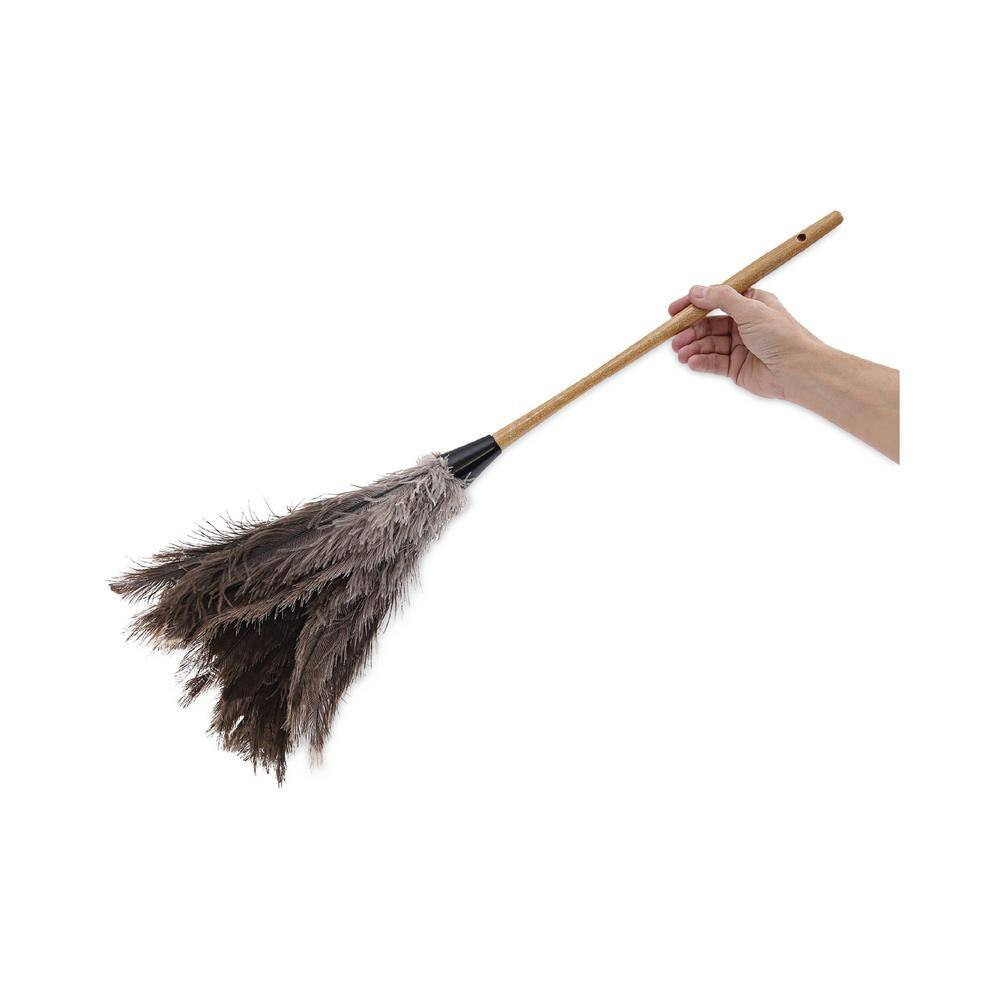 16 In. Handle Professional Ostrich Feather Duster