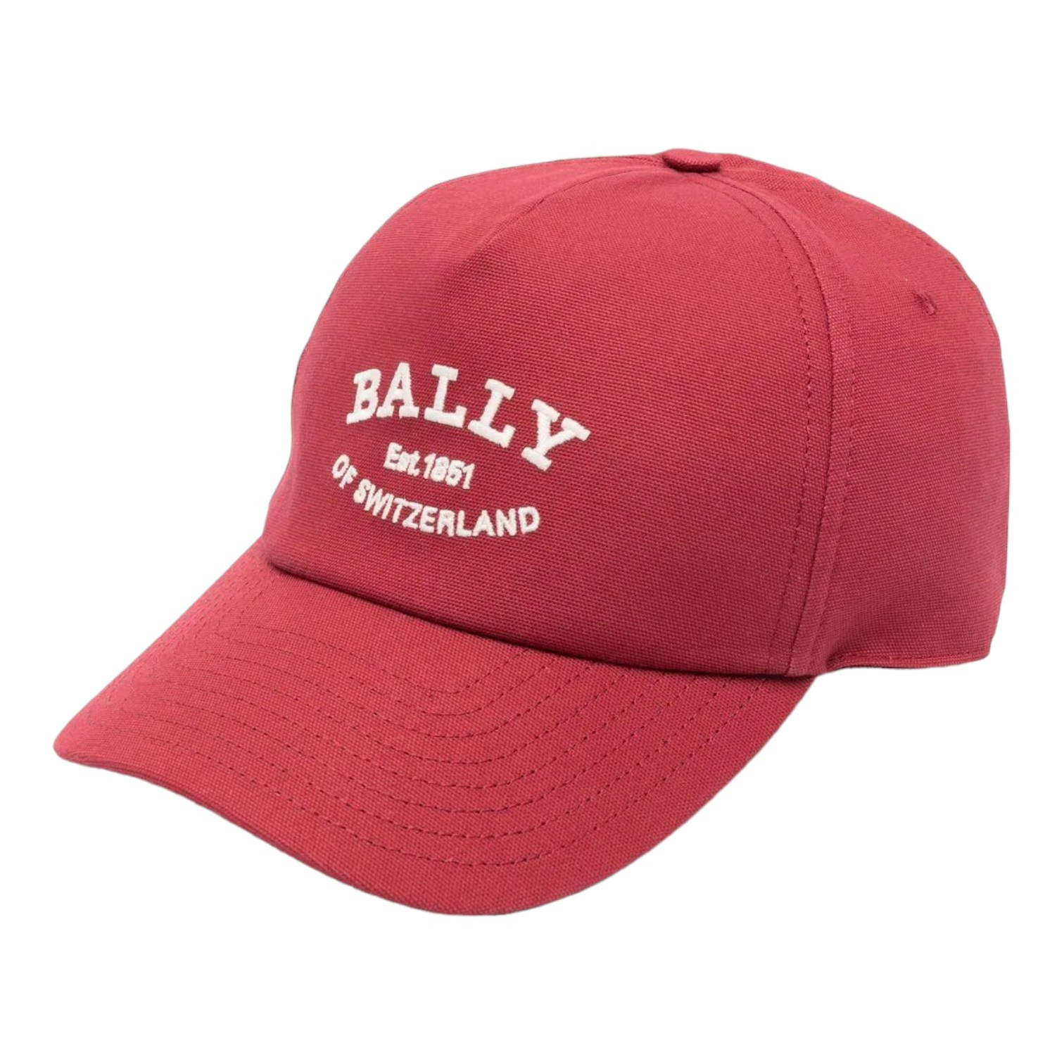 Bally 6300190 Red 1851 Switzerland Baseball Baseball Cap MSRP $220