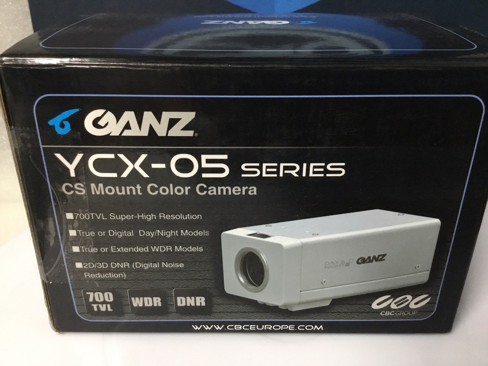 GANZ YCX-05 Series Security Color Camera W/ 2.8-12mm 700TVL WDR Day/Night NEW!