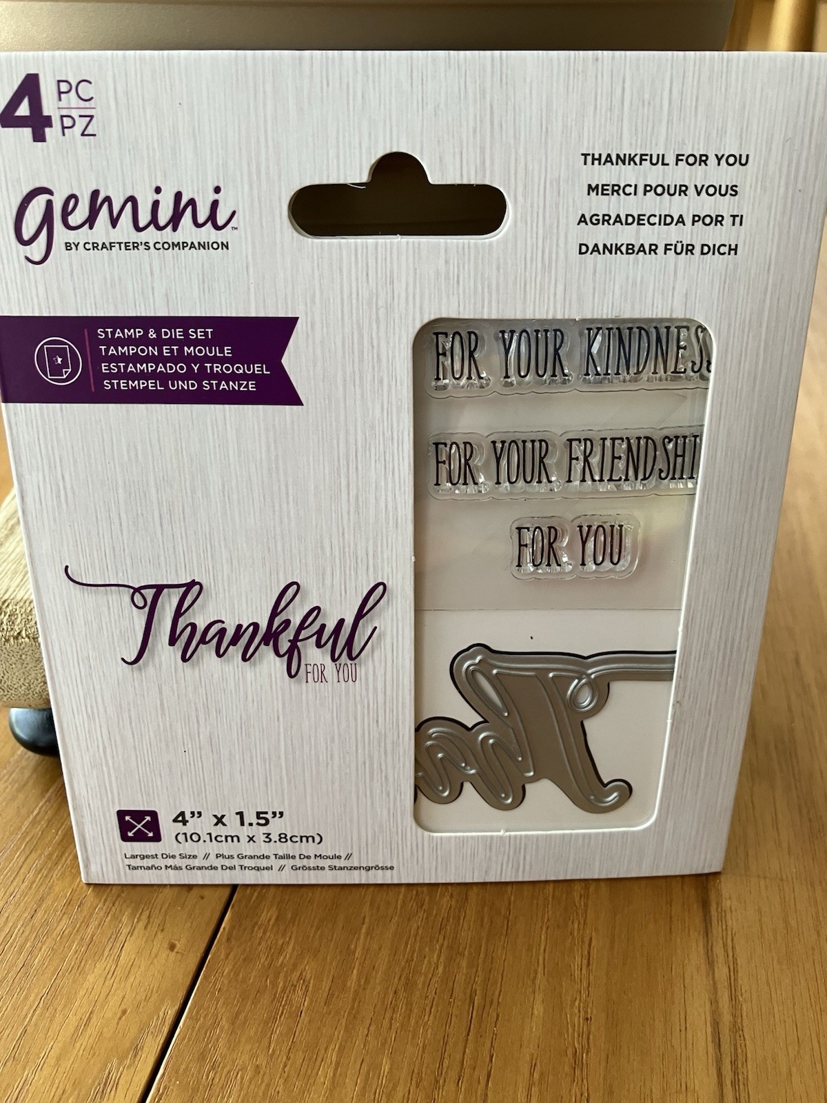 Gemini By Crafter’s Companion Thankful For You #GEM-STD-TFY