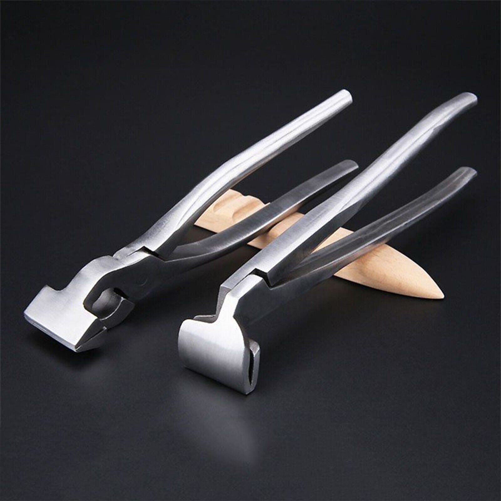 New Sheet Metal Bending Pliers Straight / Elbow Handle Hand Seamer Crimping Tool