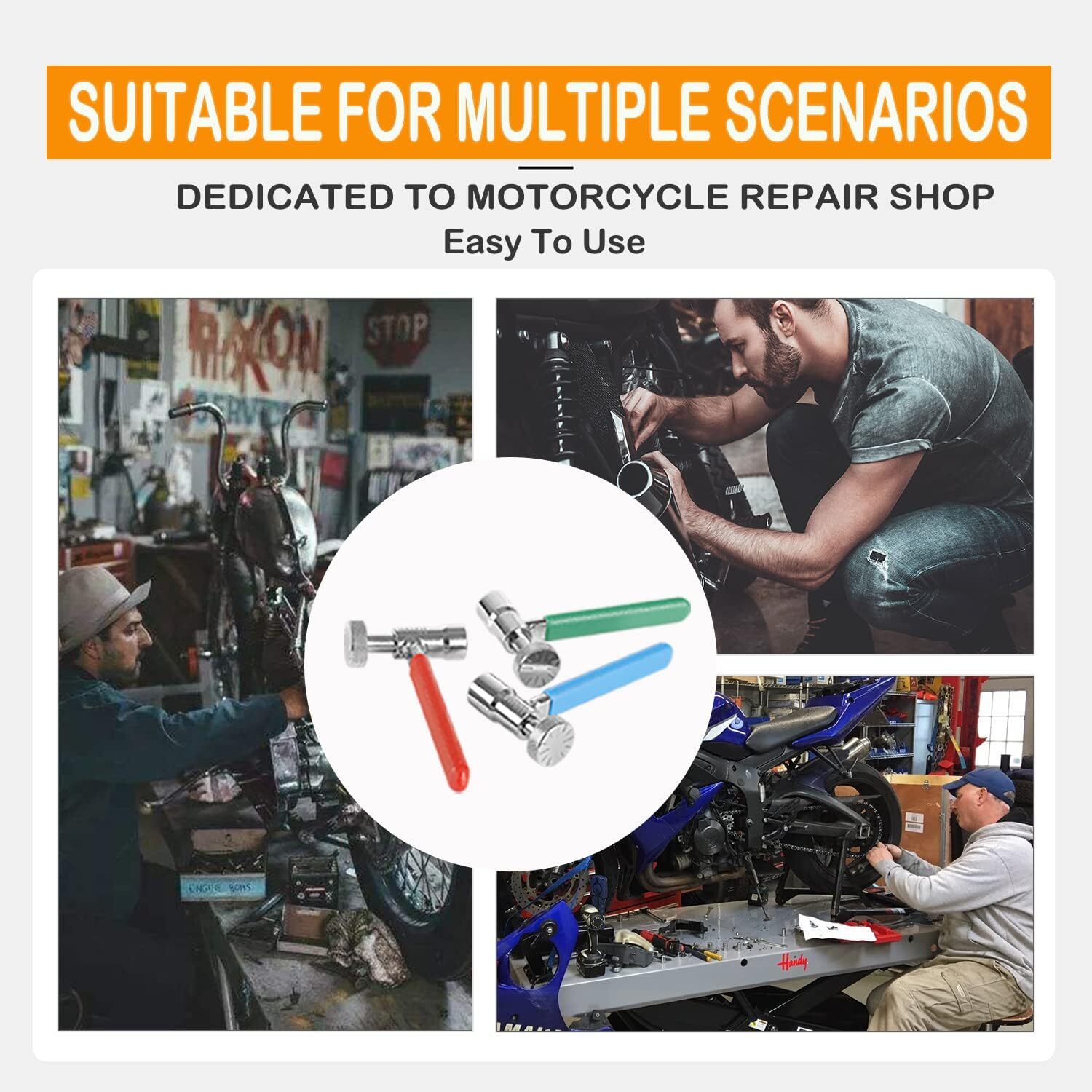For Motorcycles ATVs & ATCs Small Engine Valve Tappet Adjusting Wrench Tool Kit