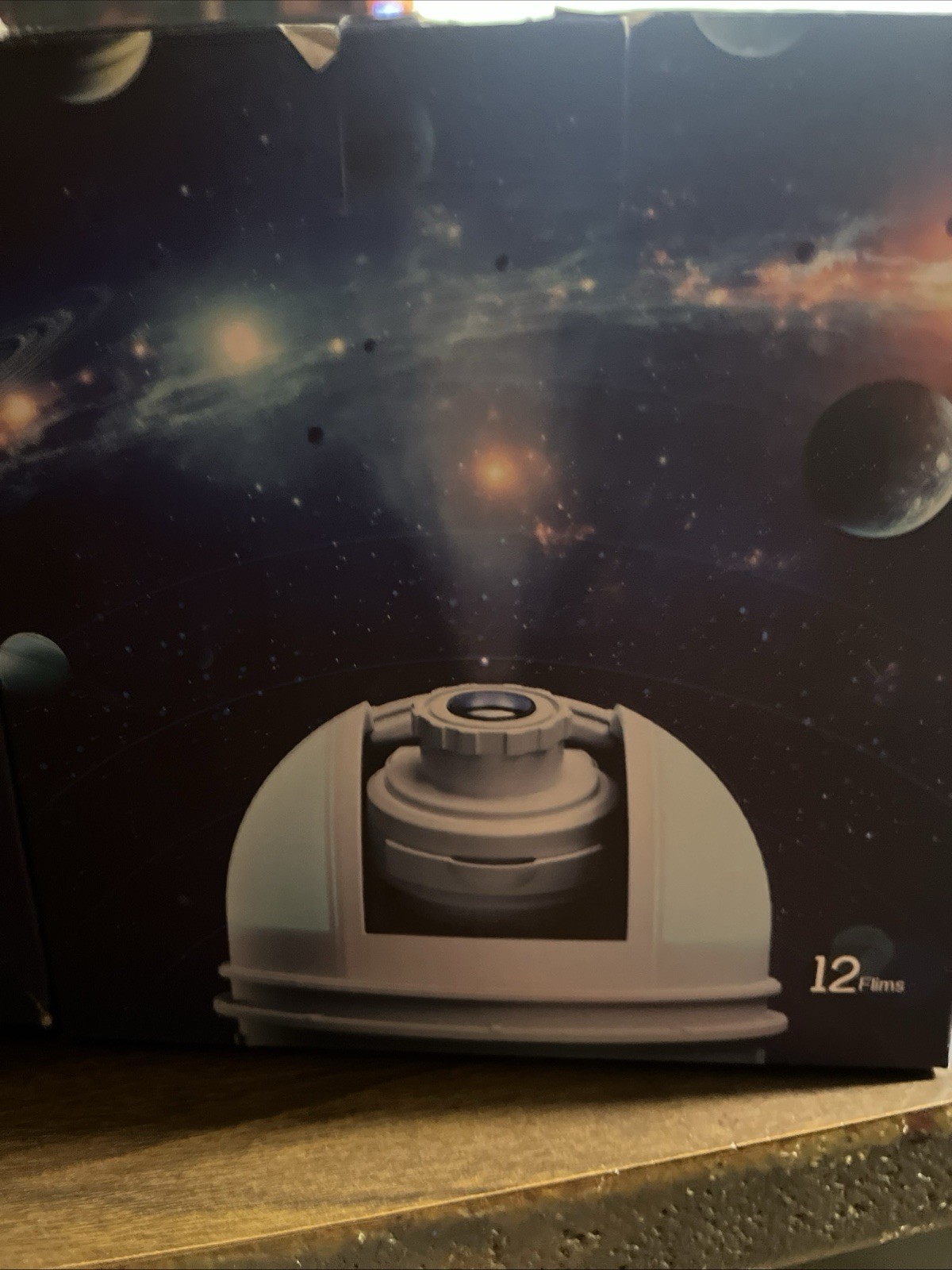 Observatory Star Projector Adjustable Focus 12 Disc, Bluetooth ,white Noise