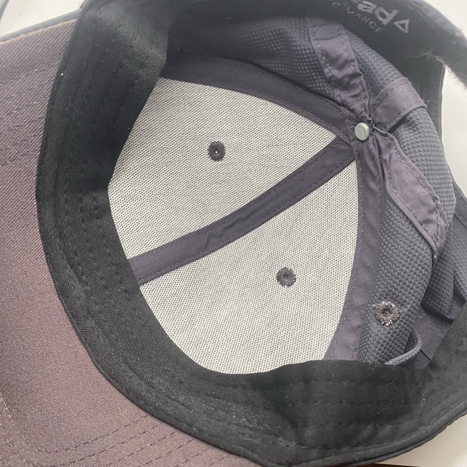 Ann Arbor Golf & Outing Hat Adjustable Golf Hat Strapback Gray Drifit Cleaned