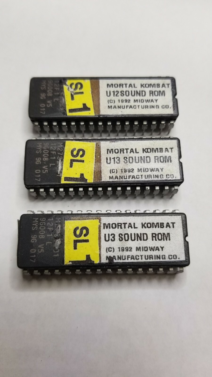 MORTAL KOMBAT 1 PCB JAMMA ARCADE ORIGINAL SOUND BOARD ROM SET!!!!! MIDWAY