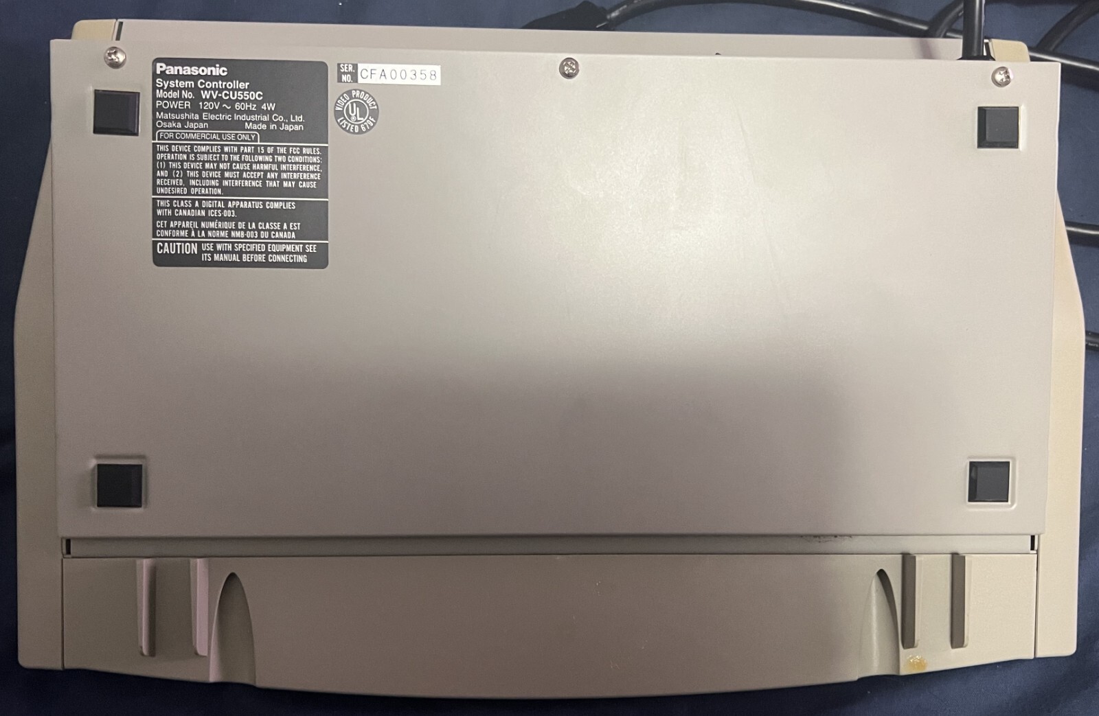 Panasonic WV-CU550C System Controller