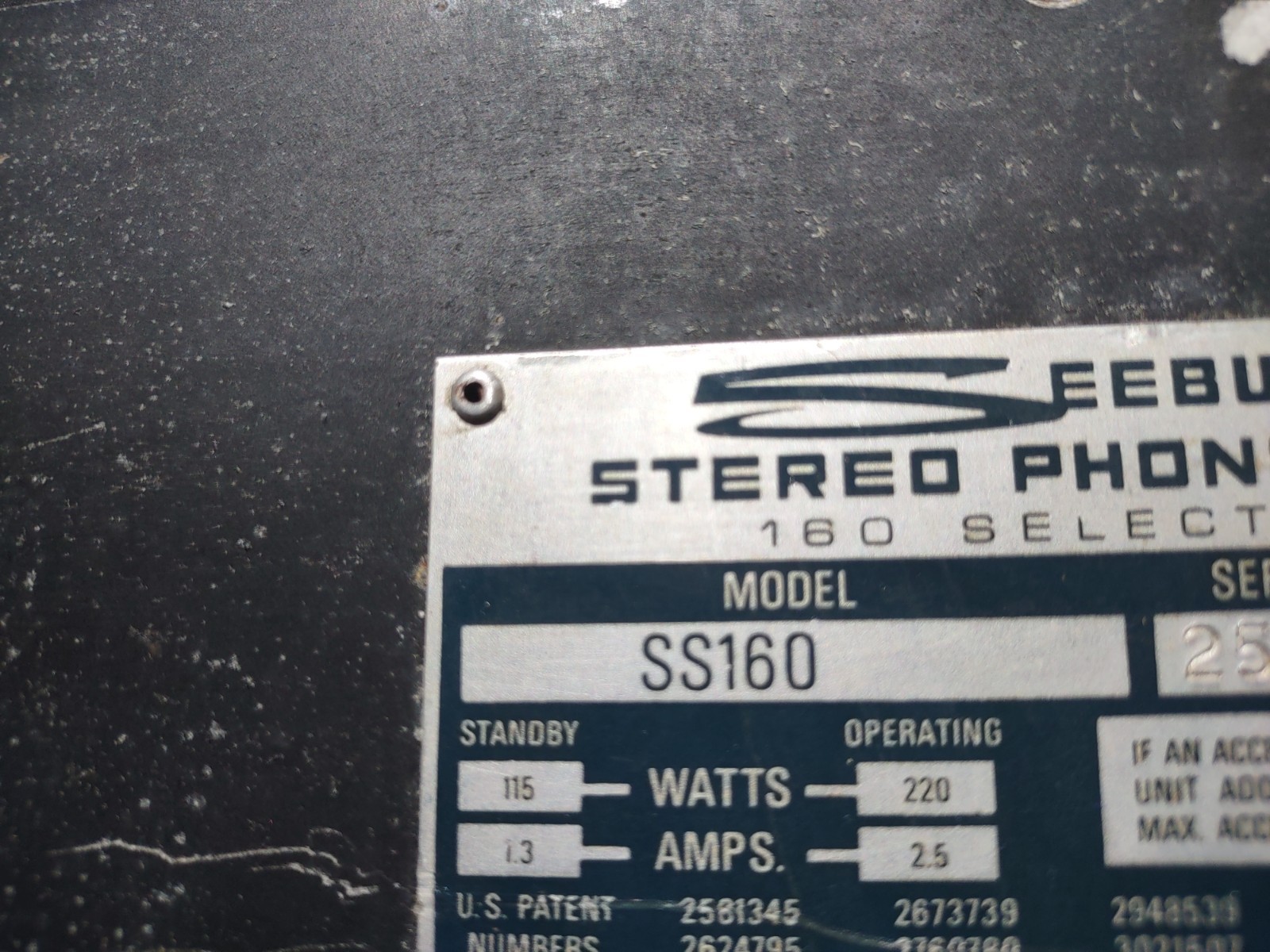 seeburg ss160 jukebox arcade amp pcb part #20150