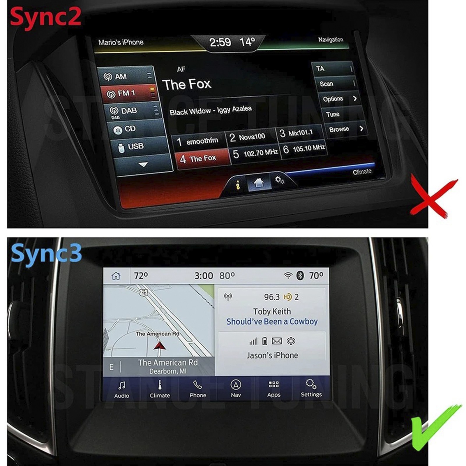 FOR Ford Sync 3 APIM Navigation Module 3.4 Upgrade VIN Programmed Plug Play NAV