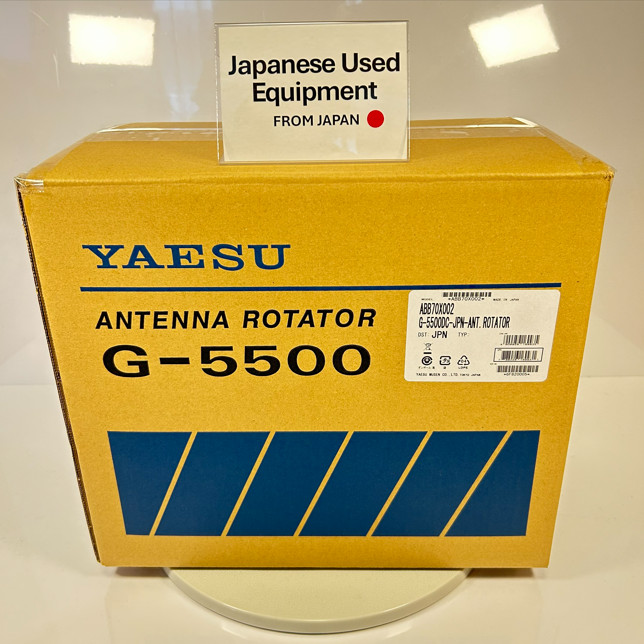 Yaesu G-5500DC Dual type for authentic satellites From Japan New