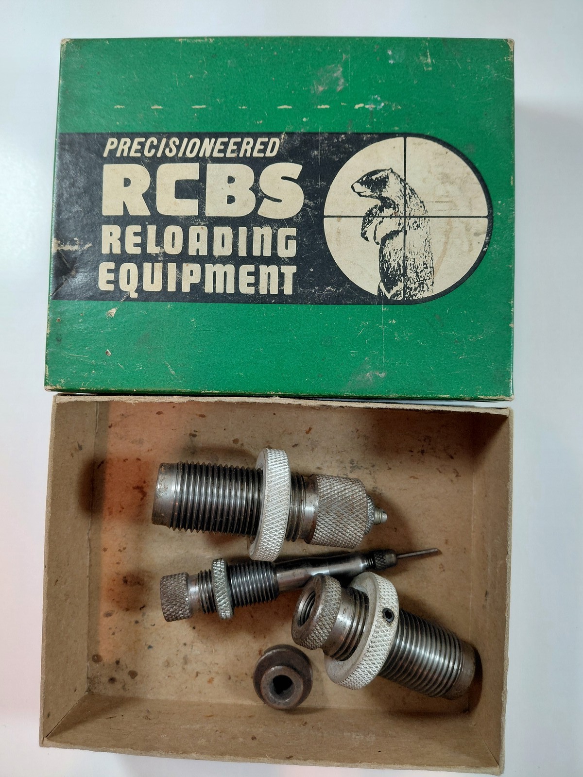 Vintage RCBS 30 Carbine Reloading Dies Set Group B Full Length Sizer Seater