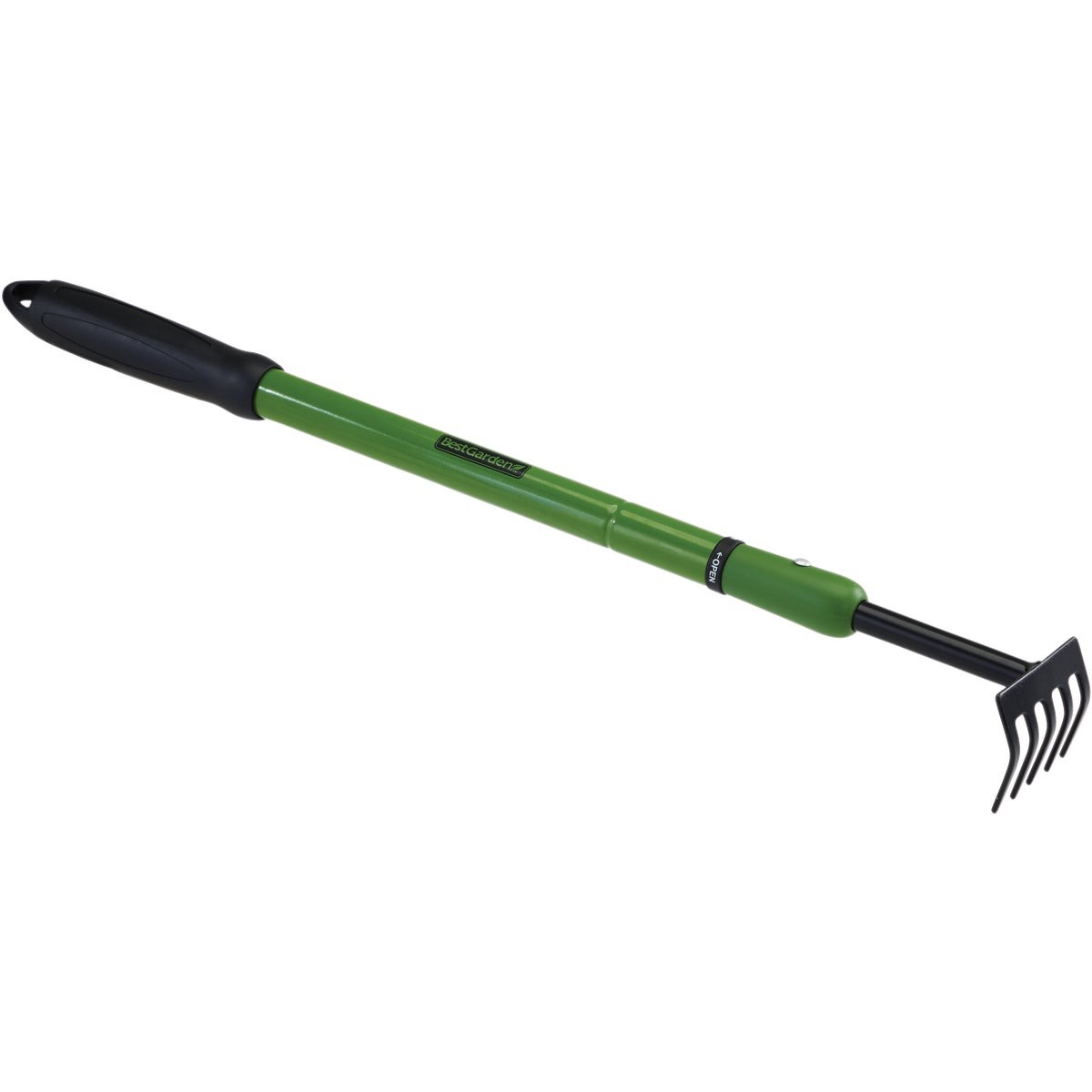 Best Garden 3.5 In. Steel Landscape Rake (5-Tine) GT-921O Best Garden GT-921O
