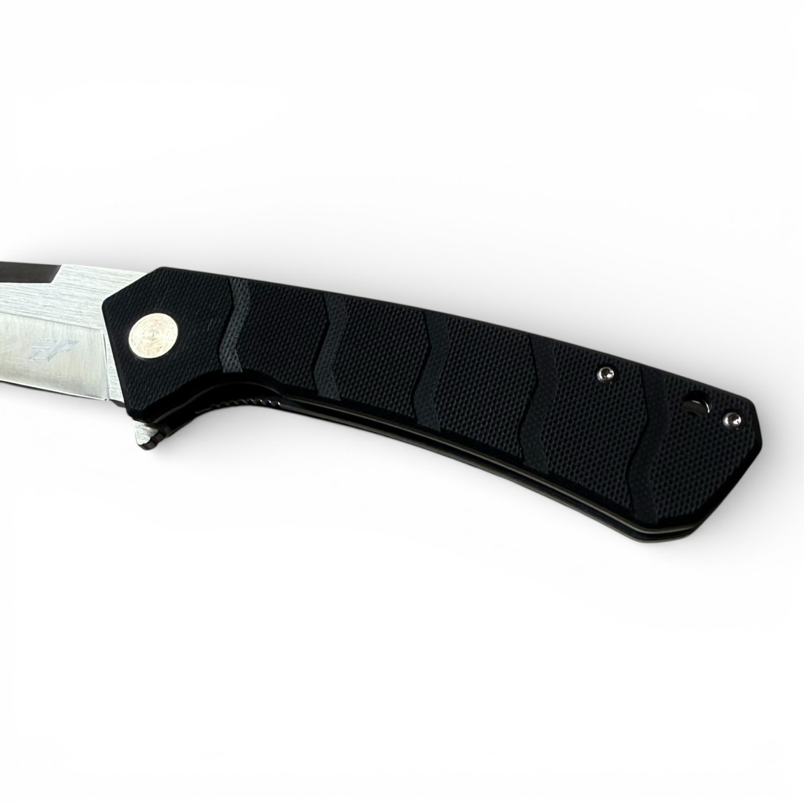 Eafengrow EF 234 Tactical Knife G10 Handle D2 Blade Black New + Free Folder