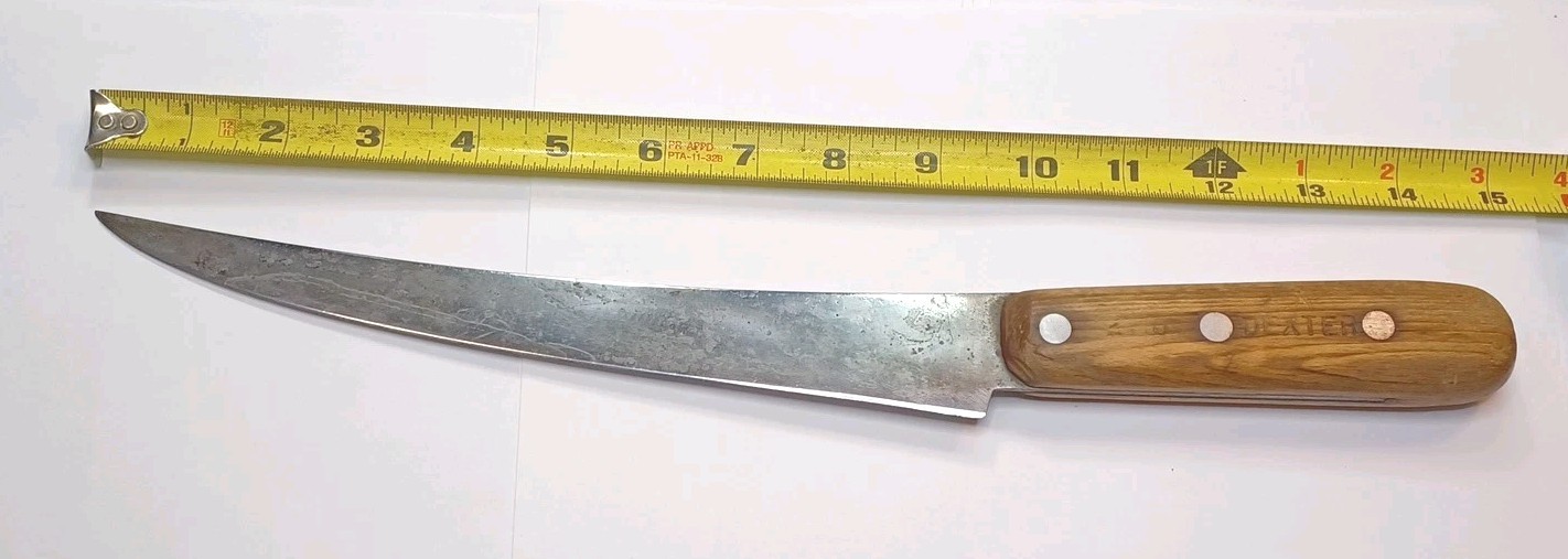 Vintage / Antique DEXTER Carving / Skinning Knife W/ Wood Handle, U.S.A.