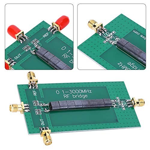RF SWR Reflection Coefficient Analyzer Module 0.1-3000MHz Antenna Bridge SMA Con