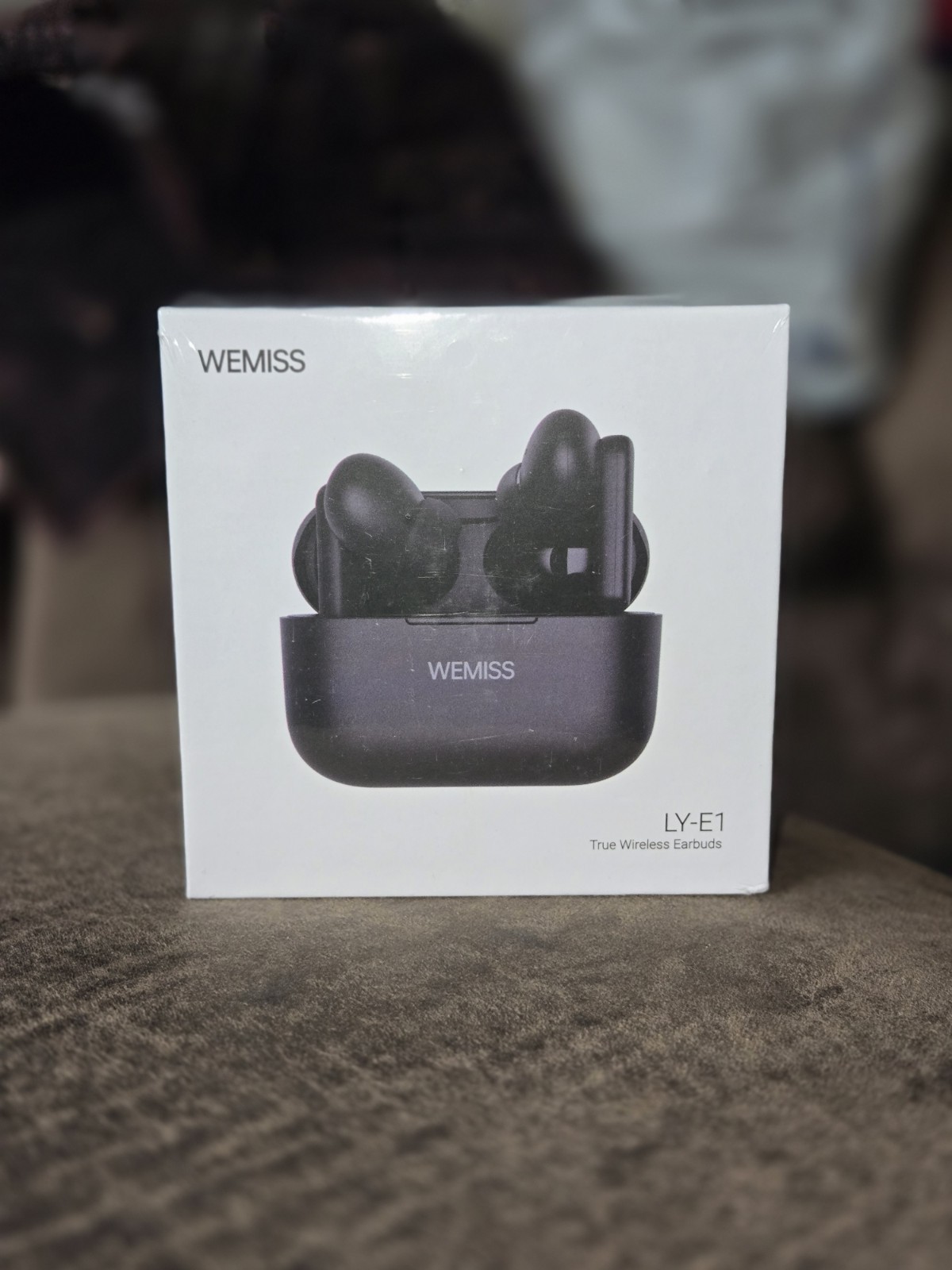 Bluetooth Earbuds - Wireless Earbuds - WEMISS - Stereo Sound - BRAND NEW