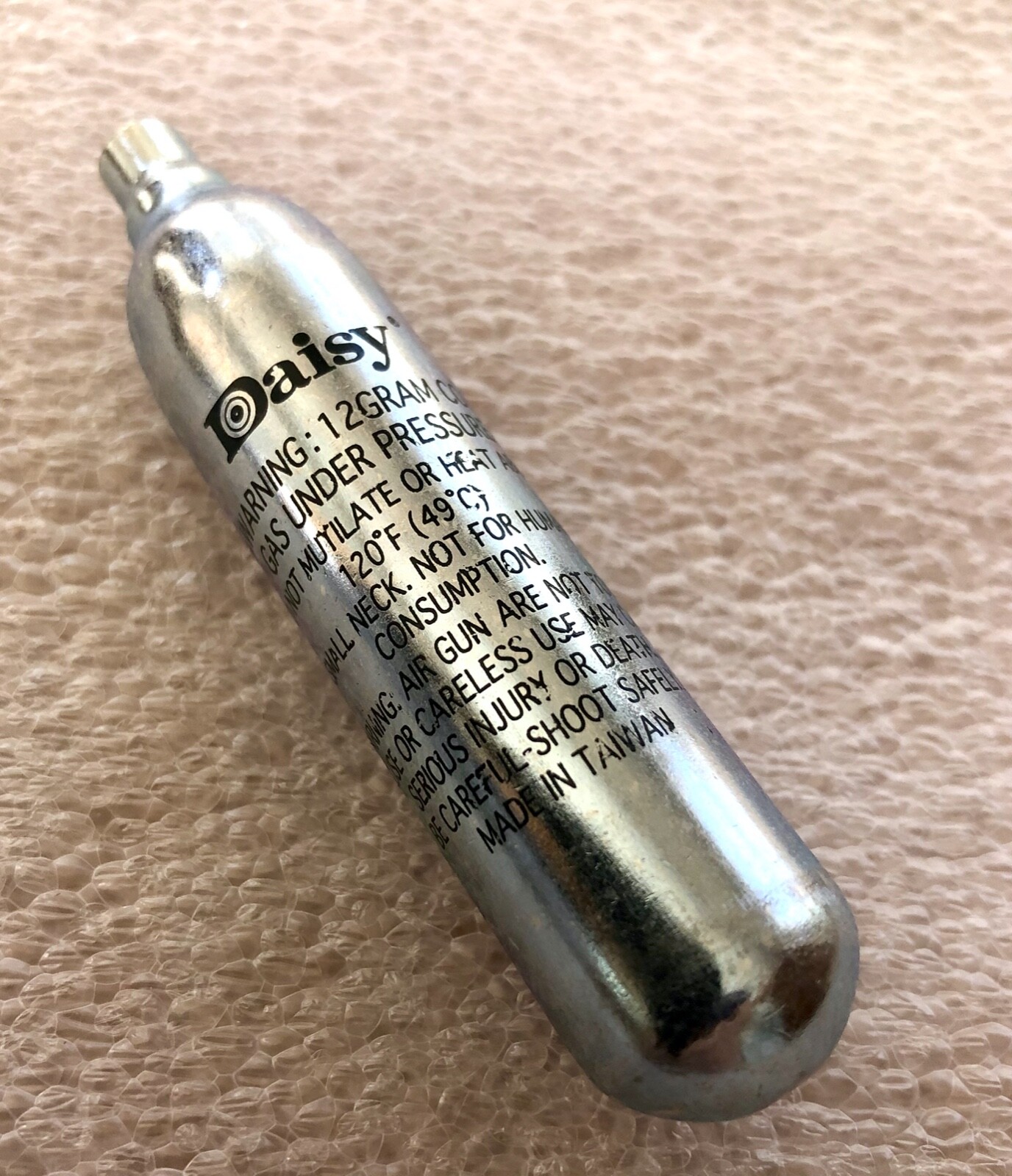 Daisy Powerline CO2 Cartridges / 5 Pack 12 Gram Cylinders - Hard Box