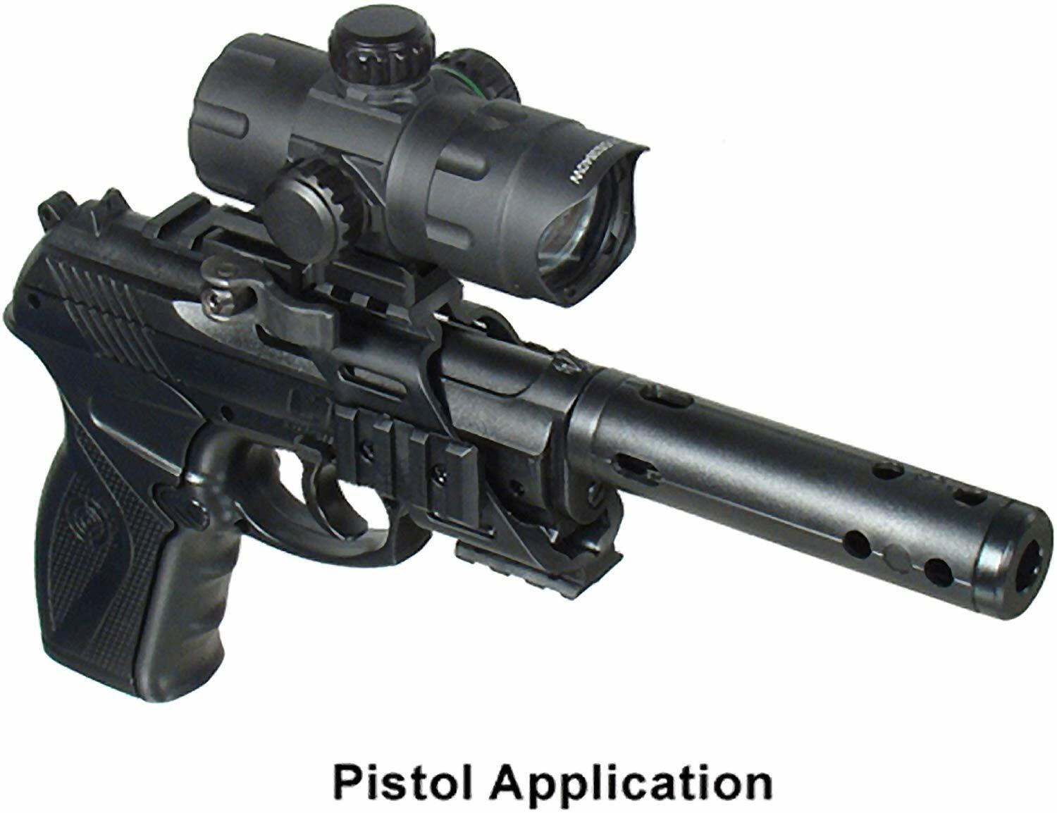 Leapers UTG 4.2 inch ITA Instant Aim CQB Red Green Dot Sight with QD Mount/Riser