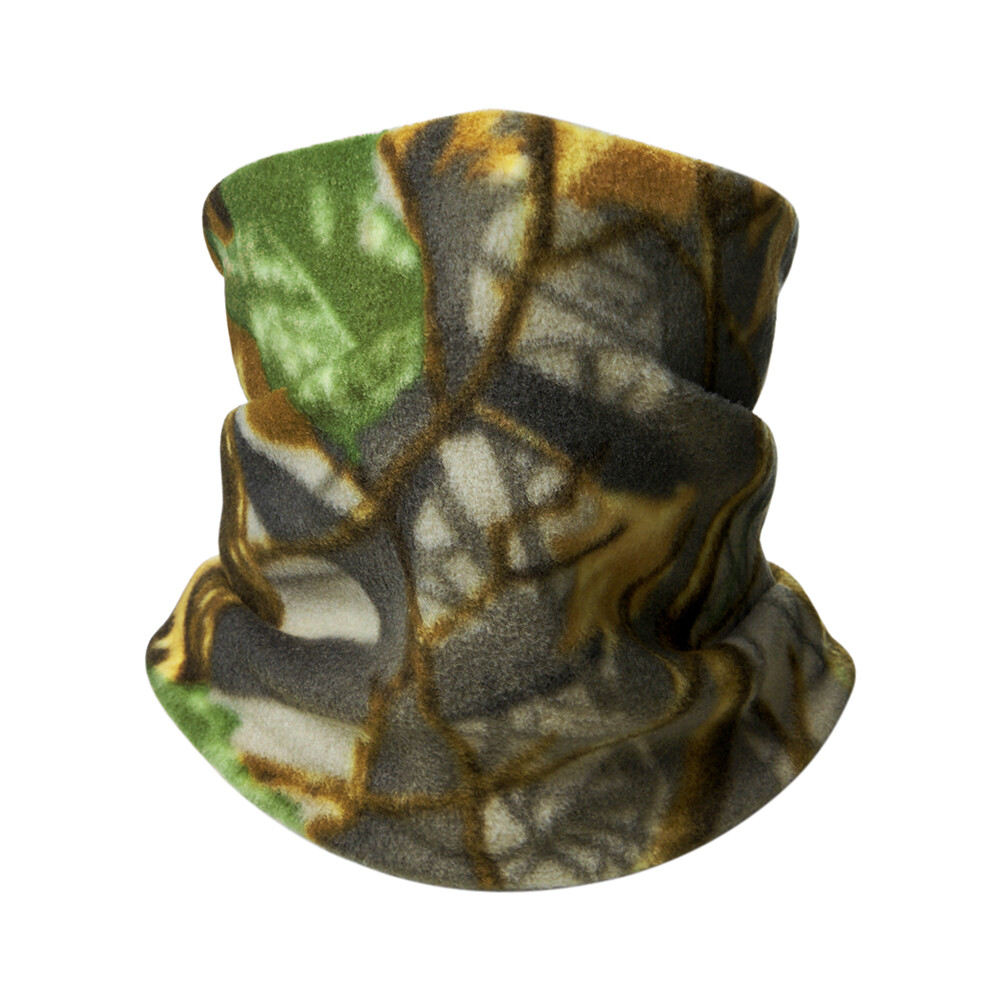 Winter Camo Fleece Neck Warmer Gaiter Outdoor Ski Hunting Face Mask Balaclava
