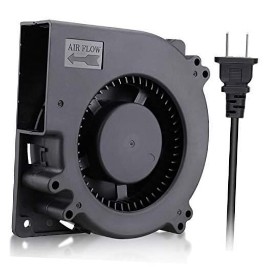 EC 120mm x 32mm 120V Blower Fan Duall Ball High Airflow 120x32mm 100-220V