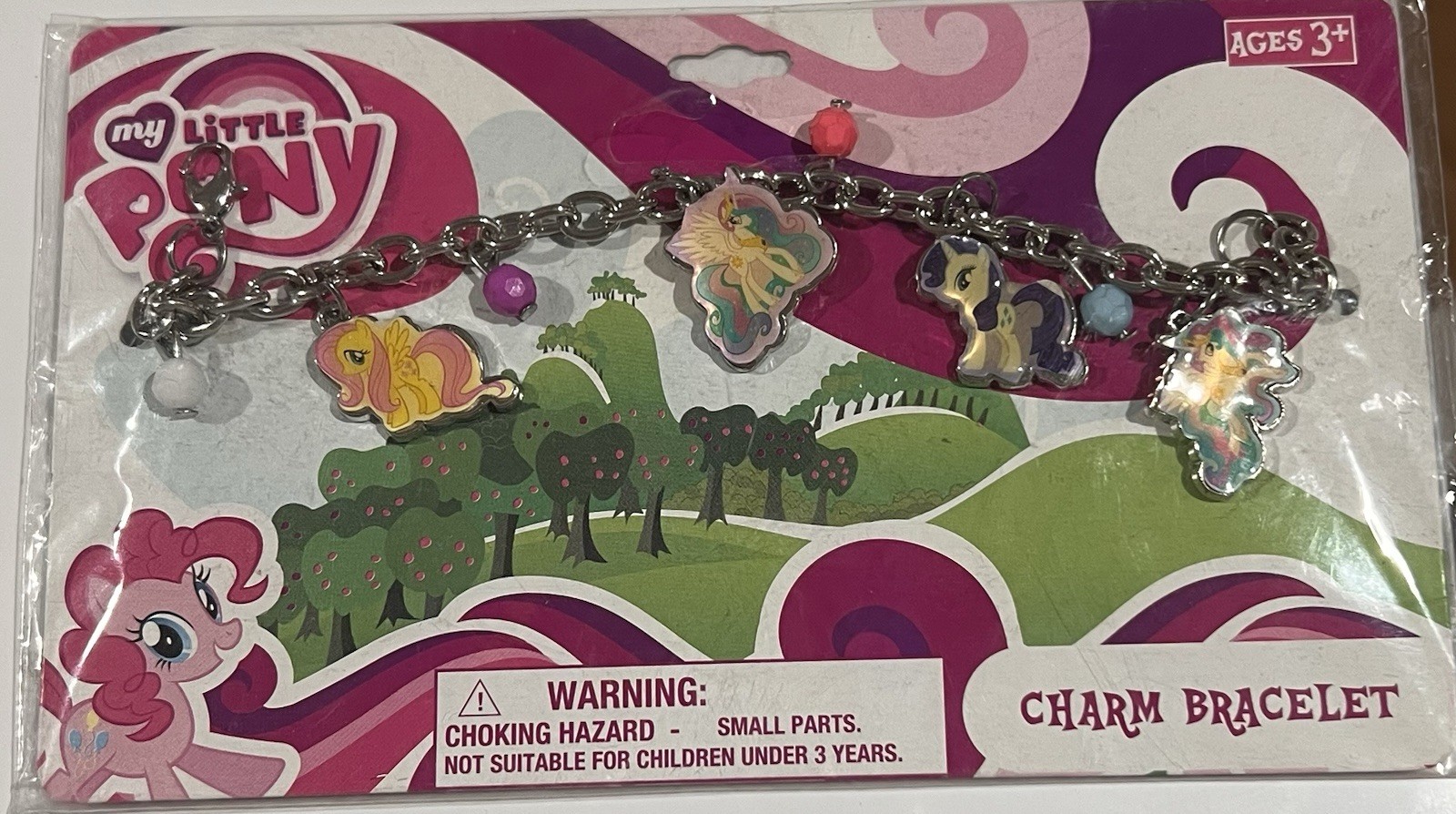 My Little Pony Charm Bracelet For Little Girls!From 2013! Brand New! Very Rare!