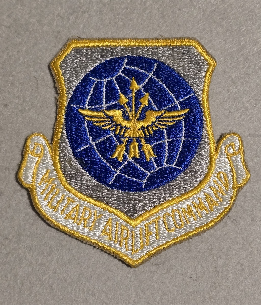 USAF Military Airlift Command Patch - 4" x 4"