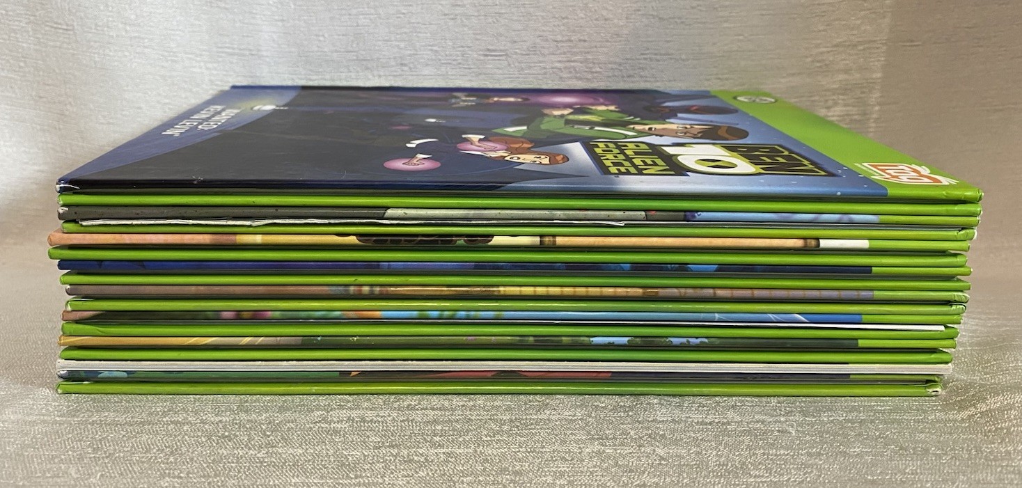 9 LeapFrog Tag Reader Books Disney Pixar Ages 4-8
