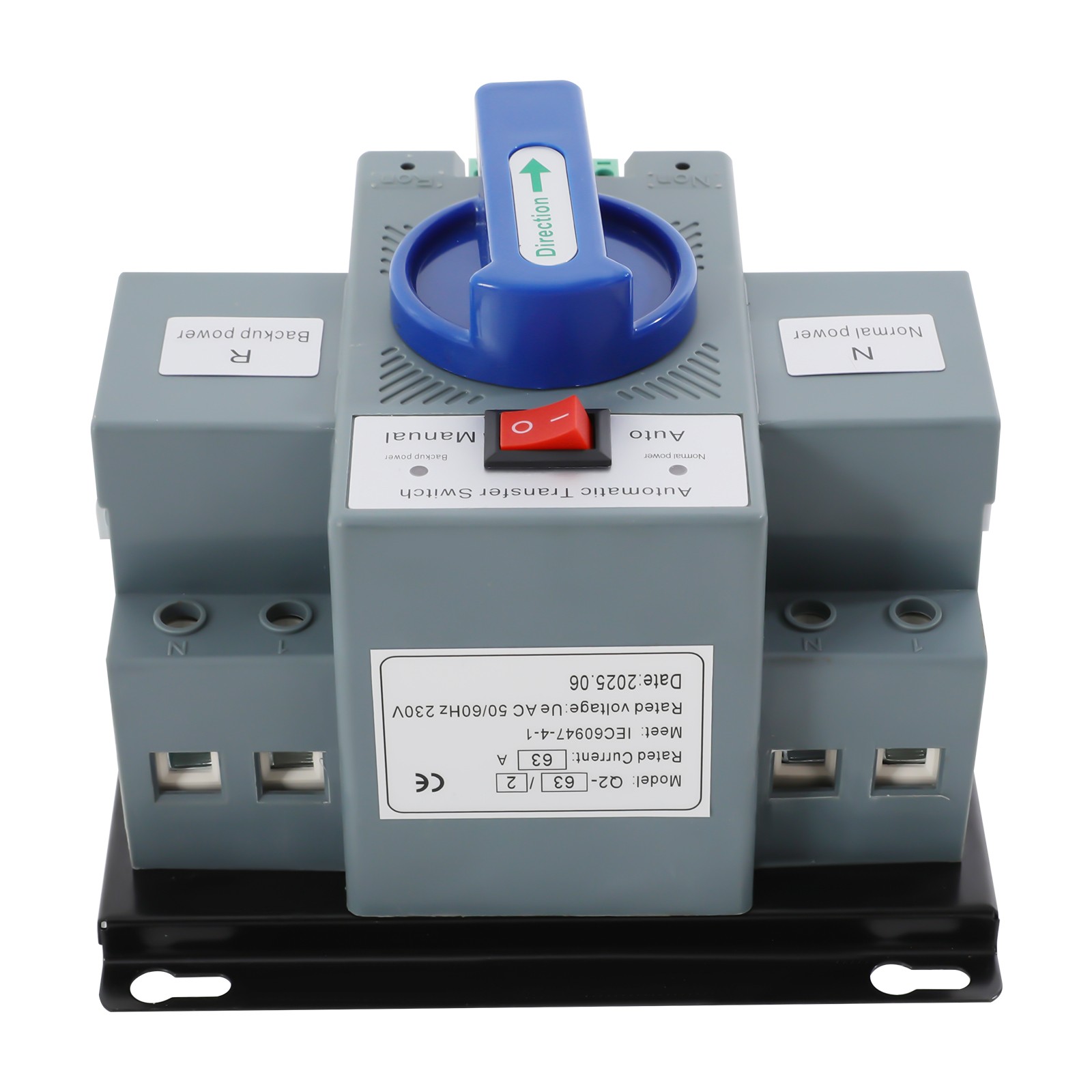 Double Power Automatic Change-over Switch Transfer Switch Changeover Switch 110V