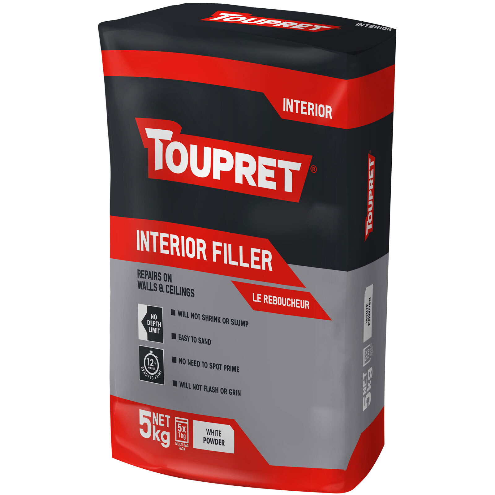Toupret TTREB7051GB Internal Filler 5kg