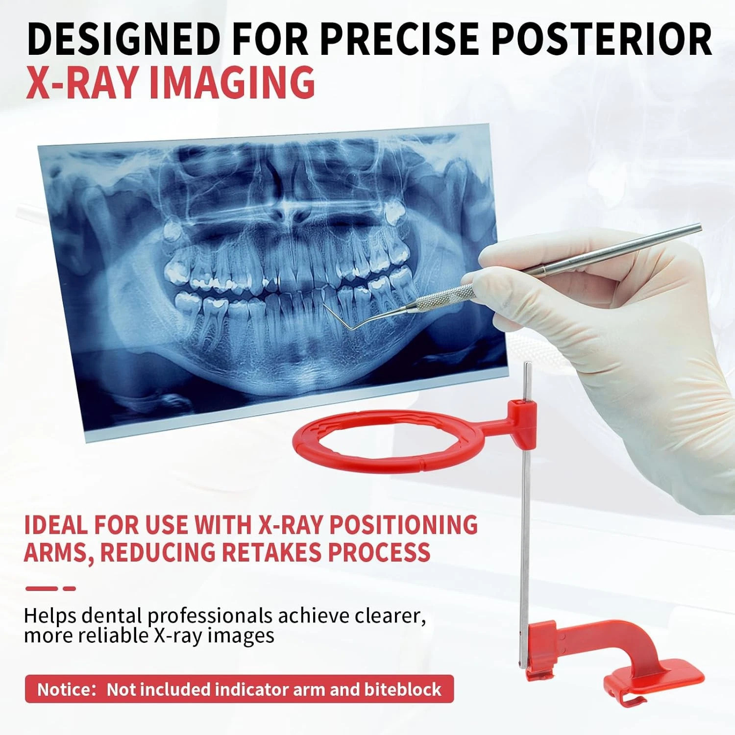 5Pcs Dental Aiming Ring X-RAY Positioning System Type Bite Wing