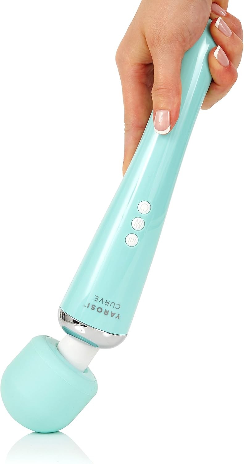 Curve Cordless Therapy Device - 8 Powerful Speeds and 20 Patterns - Rechargeable