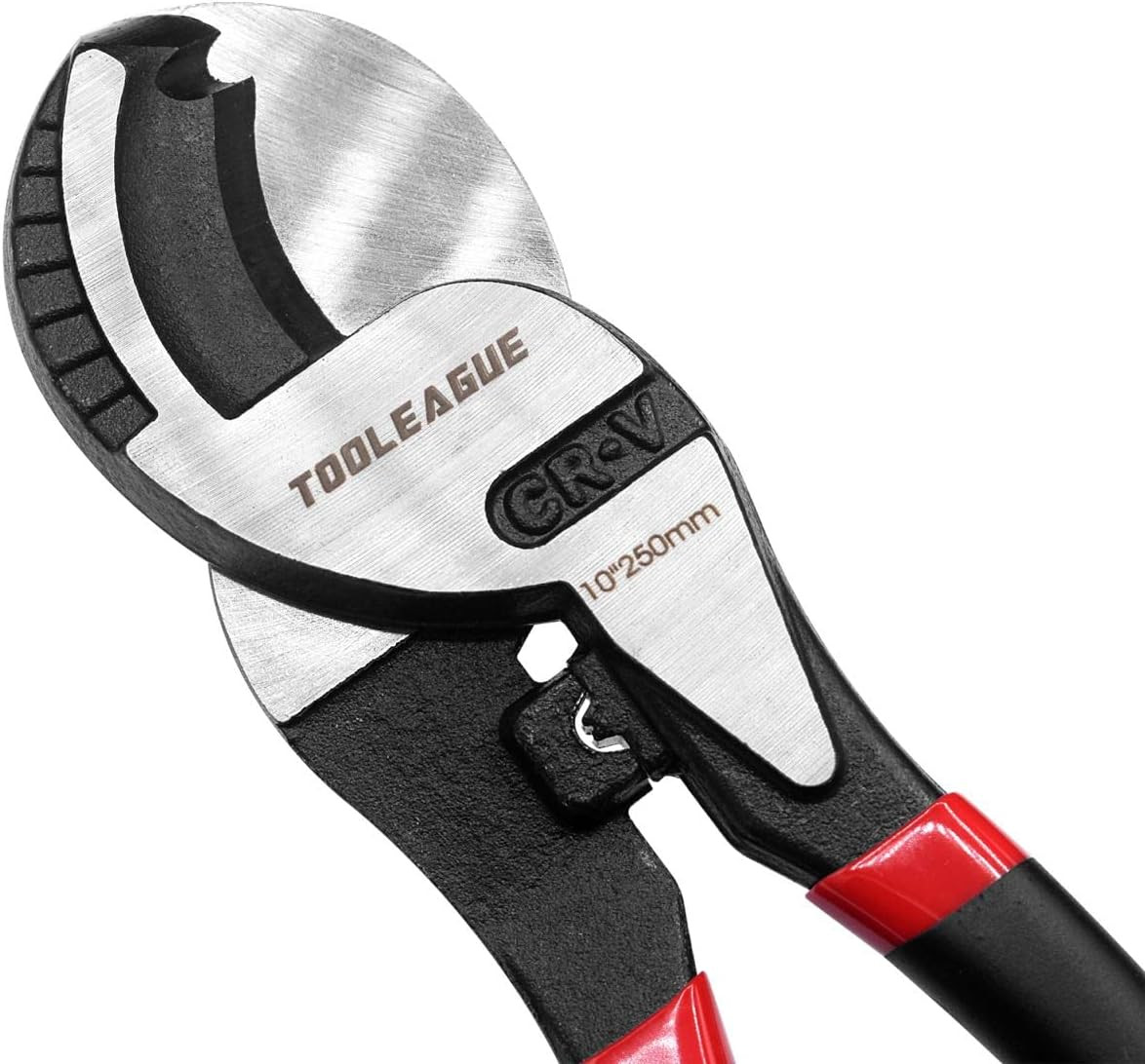 10 Inches Cable Cutter,Heavy Duty Cable Cutting, High Leverage Cutter for Alumin