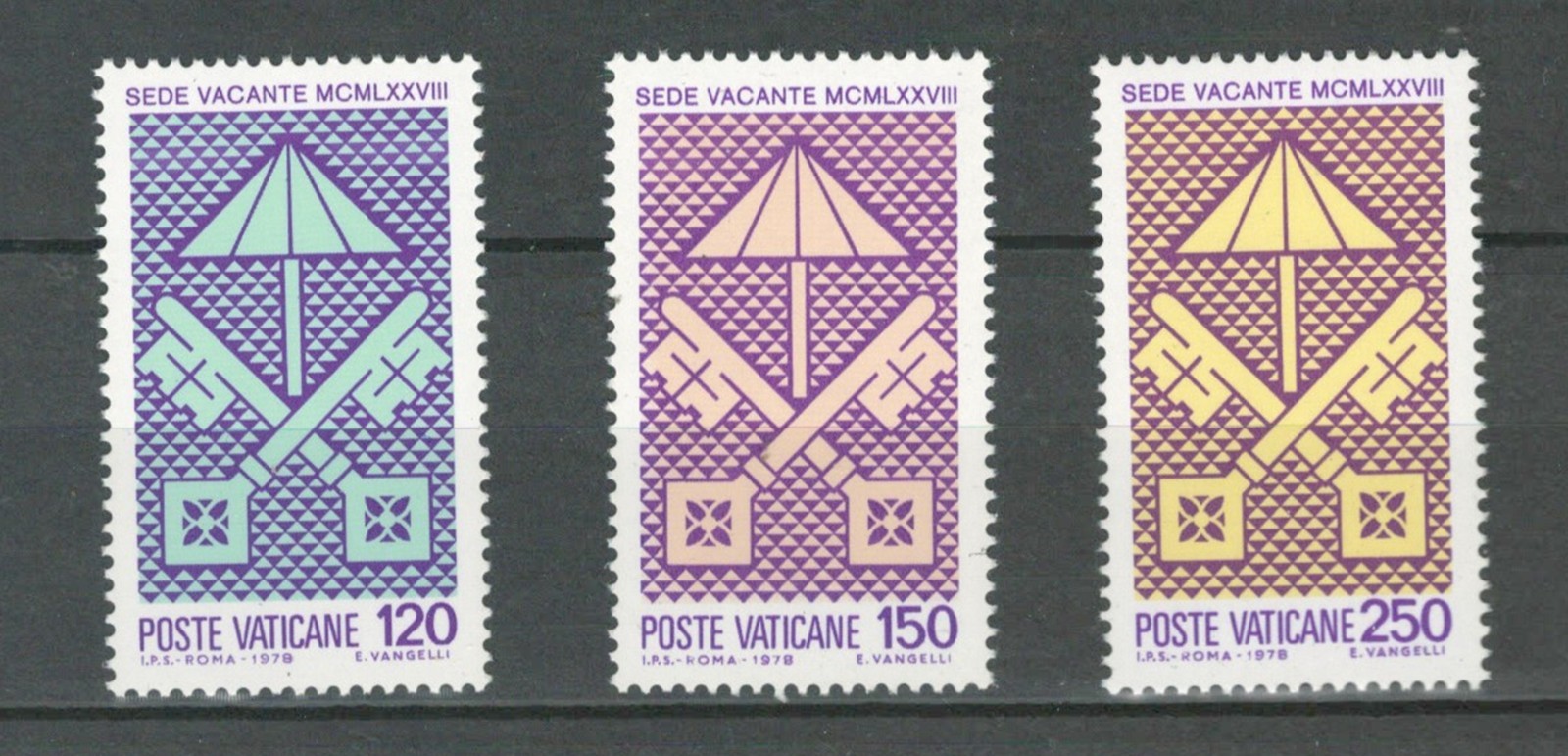 VATICAN CITY EUROPE POPE, SEASONAL COMMEMORATIVE MNH  SET  LOT (POPE 159)
