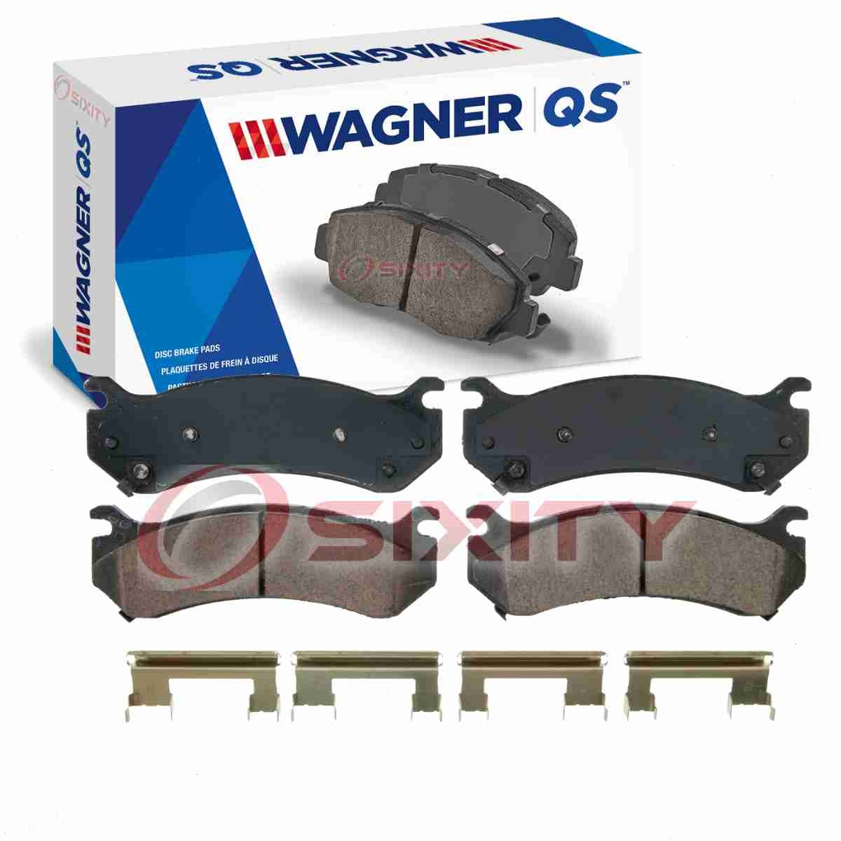 Wagner QS Rear Disc Brake Pad Set for 2001-2010 Chevrolet Silverado 2500 HD mn