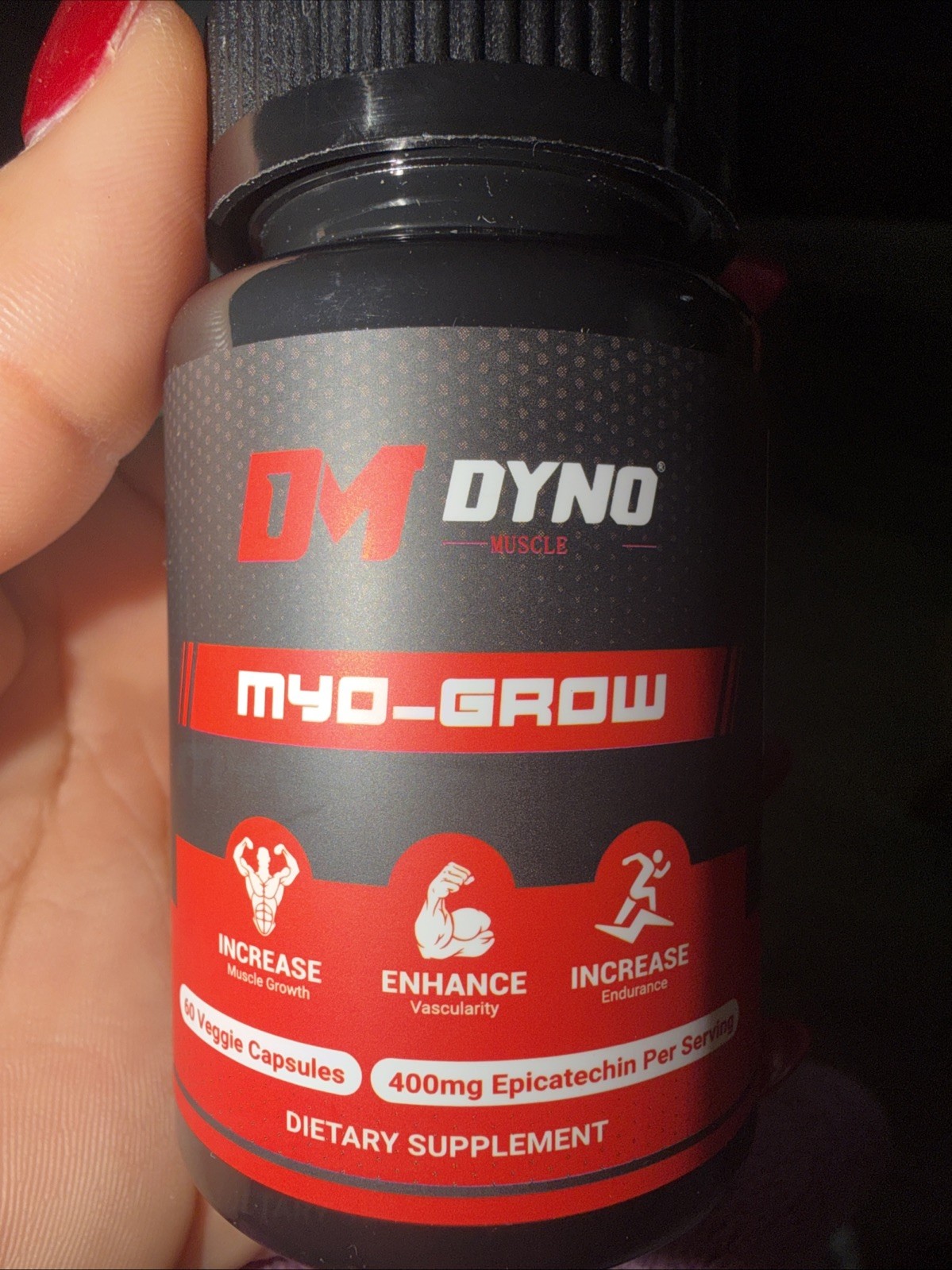 Dyno My-Grow Muscle Grow Capsules For Men MyGrow Vitamin Complex Pills EXP 2027