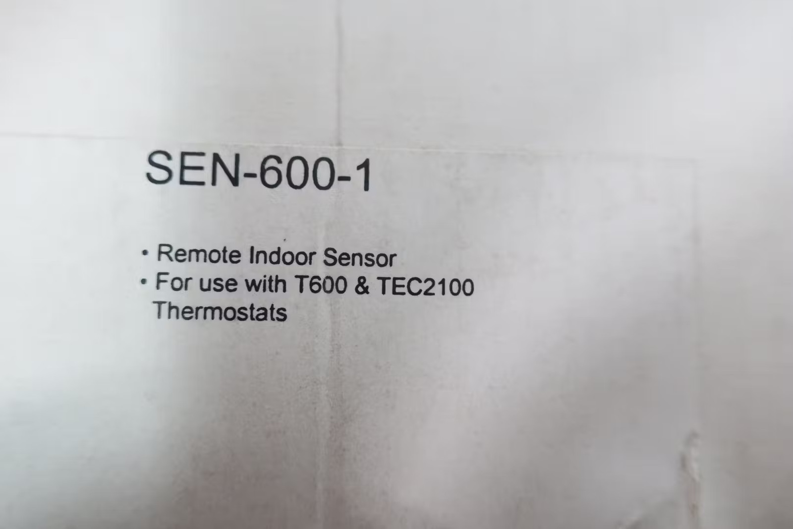 Johnson Controls SEN-600-1 Remote Indoor Temperature Sensor