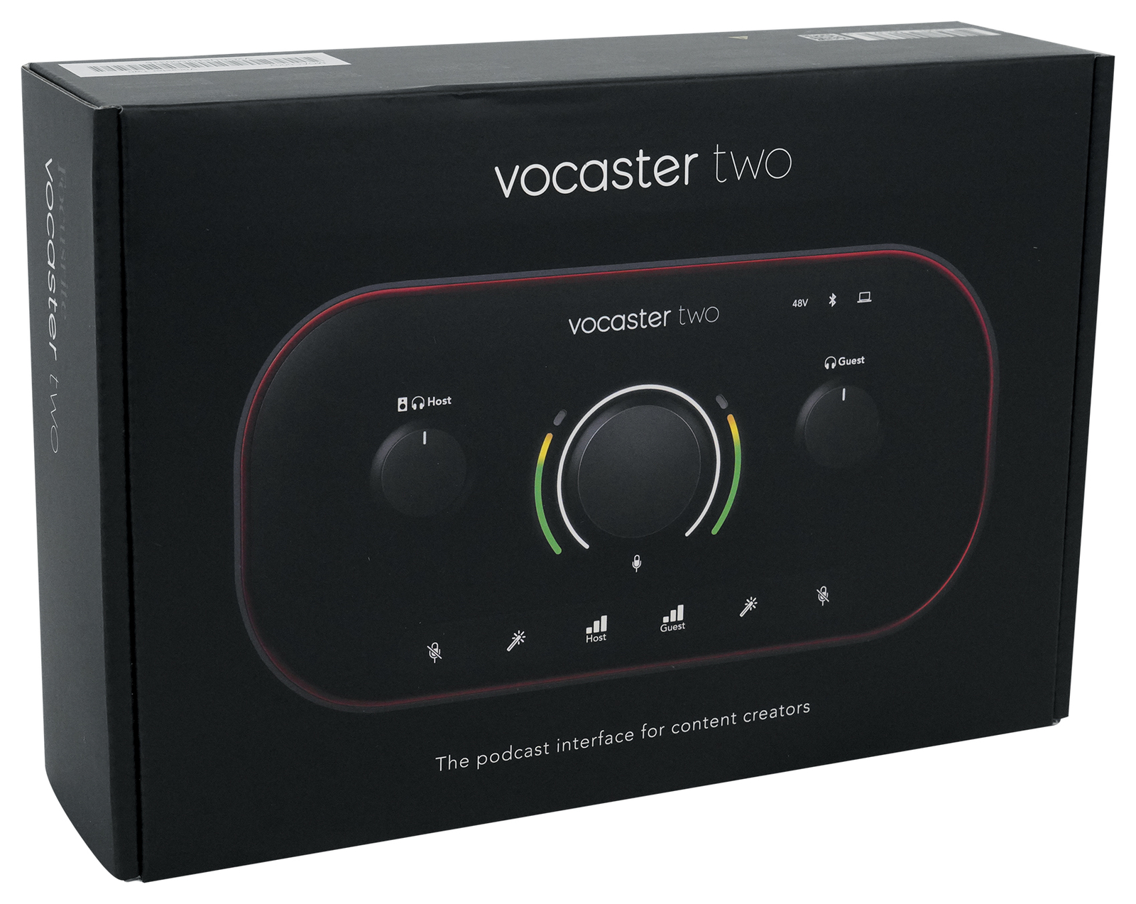 Focusrite Vocaster Two USB-C Podcast Podcasting Studio Audio Recording Interface