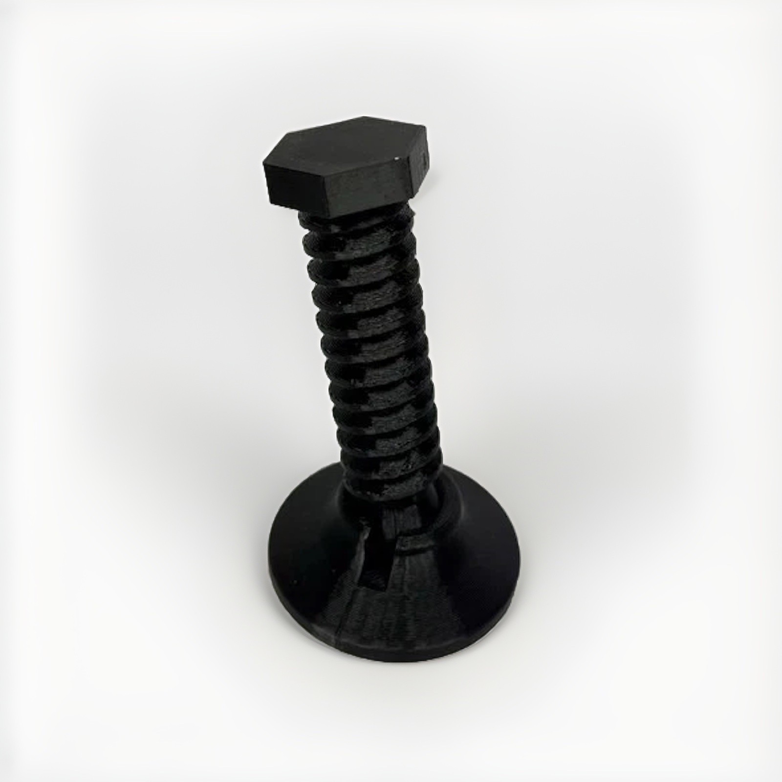 Replacement Mount Screw Foot Set for Logitech G/Saitek Pro Flight Yoke Black ABS