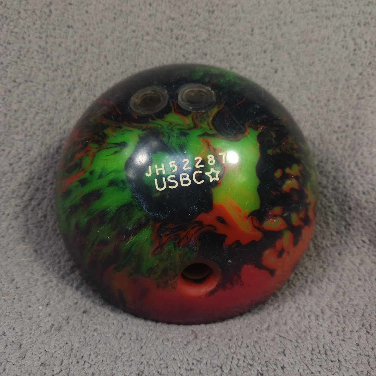 14lb Brunswick TZONE Polyester Bowling Ball Northern Lights